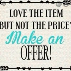 All serious offers will be considered.